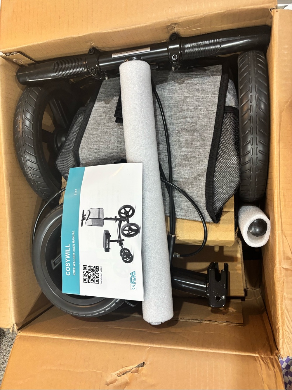 COSYWILL Knee Scooter 9150 – Brand New in Box